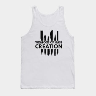 Writer - Weapons of mass creation Tank Top